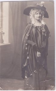 Anna in costume for a ball, 1920s