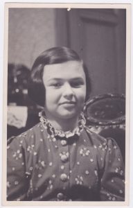 Eva at age ten in January 1938, just two months before the Nazi takeover of Austria