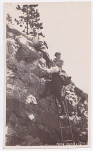 Julius and friends hiking in the Hohe Wand, not far from Vienna, May 20, 1928