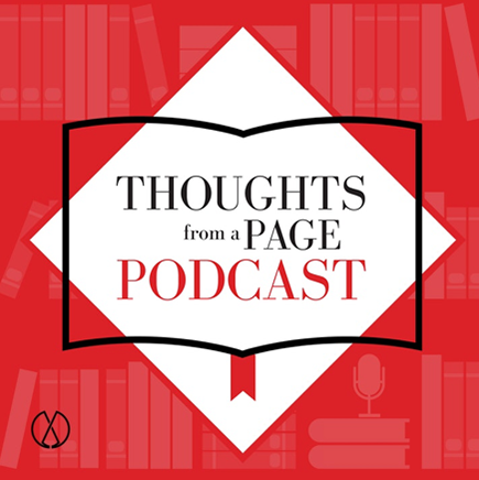 Thoughts from a Page podcast logo