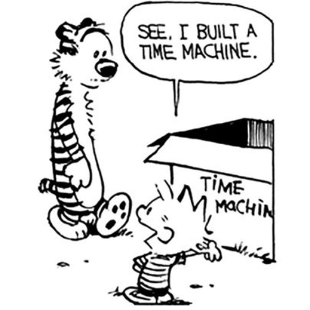 Calvin and Hobbes cartoon