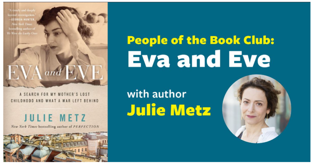 People of the Book Club: Eva and Eve